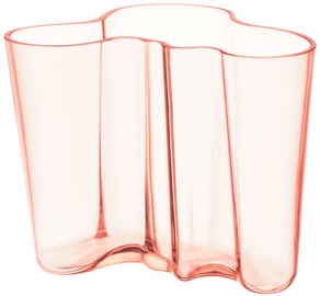 Iittala Aalto Vase 120mm Salmon Pink