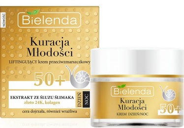 Veido kremas Bielenda Youth Therapy Regenerating Anti Wrinkle 50+ Cream, 50 ml
