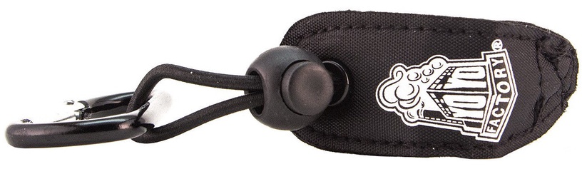 Futrālis YoYoFactory Yo-Yo Holder with Carabiner, melna