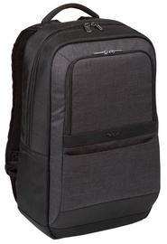Portatīvā datora mugursoma Targus Notebook Backpack For 15.6", melna/pelēka, 14"