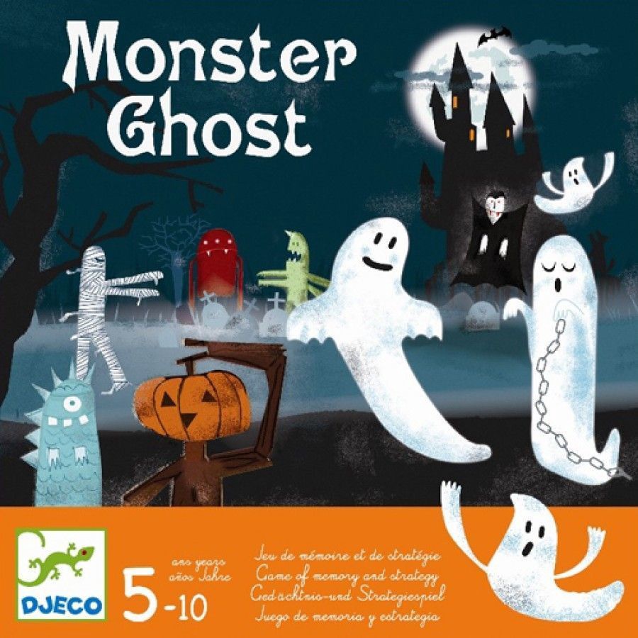 Настольная игра Djeco Monster Ghost DJ08445 - K-rauta