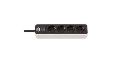 Bremounta Power Strip Ecolor 1.5m 4 Outlets White