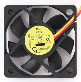 Gembird 50mm DC Fan Sleeve Bearing D50SM-12AS