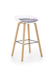 Барный стул Halmar H-86 White/Grey