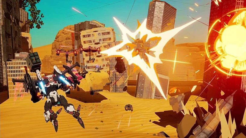 Nintendo Switch mäng Marvelous Europe Daemon X Machina incl. Metal Plate and Soundtrack CD