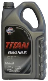 Motoreļļa Fuchs Titan Unimax Plus MC 10W - 40, sintētiskais, vieglajam auto, 5 l