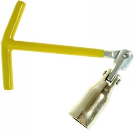 Автомобильный ключ для свечей зажигания Bottari Short, 21 мм