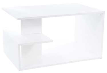 Žurnālgaldiņi Signal Meble Santa, balta, 900 mm x 600 mm x 500 mm