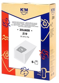 Dulkių siurblio maišelis K&M Z10 For Zelmer, 5 vnt.