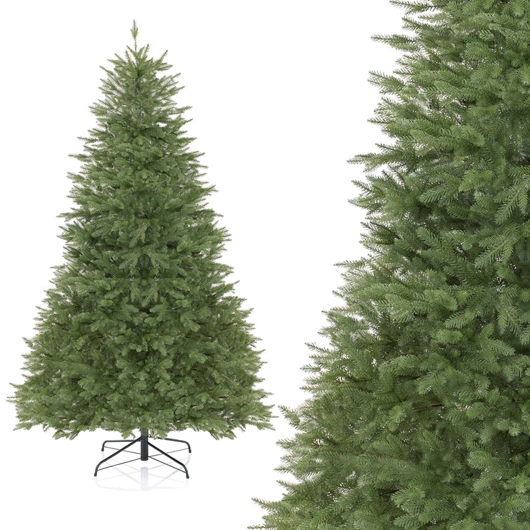 Kunstlik jõulupuu AmeliaHome Pine, 220 cm, koos alusega
