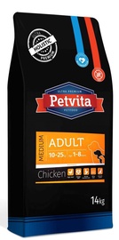 Petvita Adult Medium Dry Food w/ Chicken 14kg