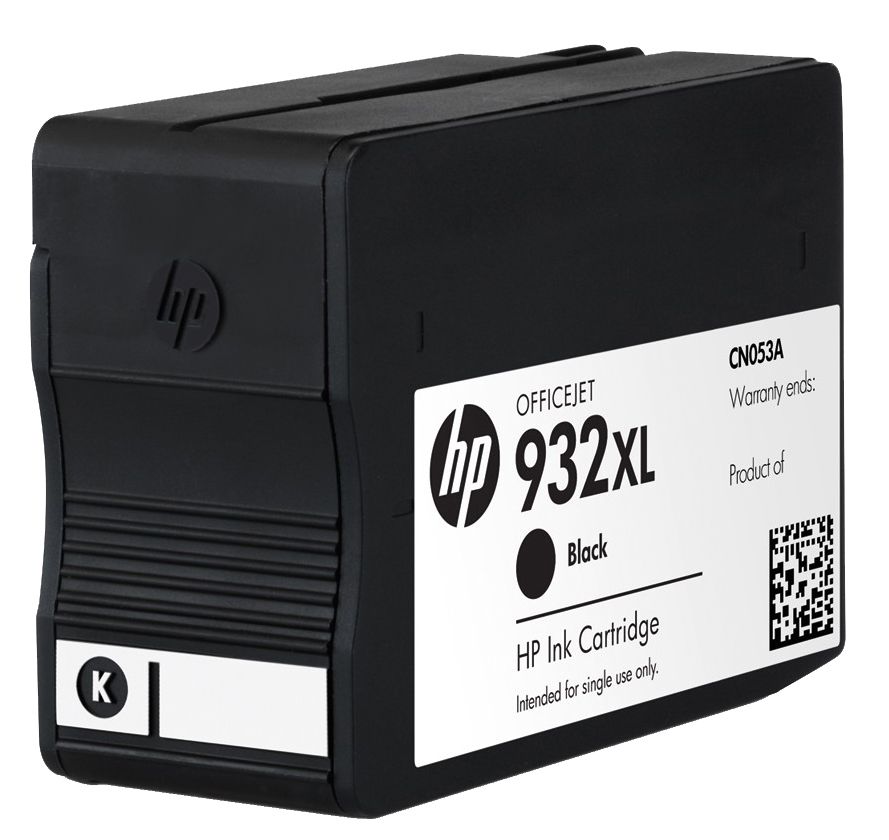 Spausdintuvo kasetė HP 932XL, juoda 