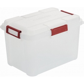 Curver Outback Box With Lid 60l Transparent Red