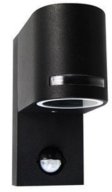 Lampa Kobi, 11W, GU10, IP44, melna, 12 cm x 15 cm