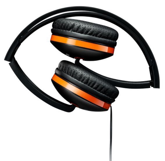 Laidinės ausinės Canyon Stylish, juoda/oranžinė