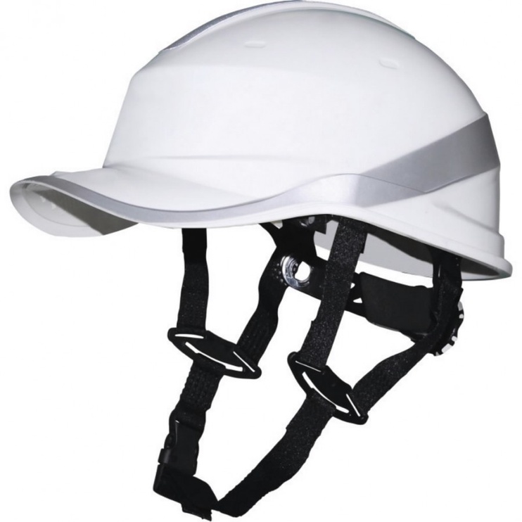 Drošības ķivere Delta Plus Diamond V UP, 53-63 cm izmērs, balta