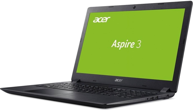 Portatīvais dators Acer Aspire 3 NX.H2BEL.003, Intel® Core™ i3-7020U, 4 GB, 128 GB, 15.6 ", Intel HD Graphics 620, melna