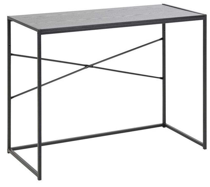 Письменный cтолы Home4you Seaford AC81602, черный/серый