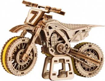 Wooden City 3D Puzzle MotoCross 88pcs