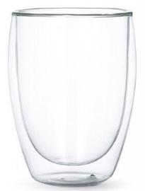 Dubultā stikla glāze, 2 gab., caurspīdīga, 0.0035 l