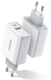 Ugreen USB/USB Type-C Quick Wall Charger White