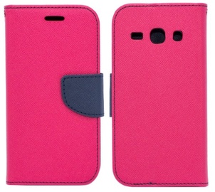 Mocco Fancy Book Case For Huawei P20 Pink/Blue