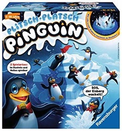 Galda spēle Ravensburger Plitsch Platsch Penguins 21325, EN