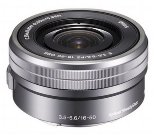 Sony E PZ 16-50mm F3.5-5.6 OSS Lens Silver
