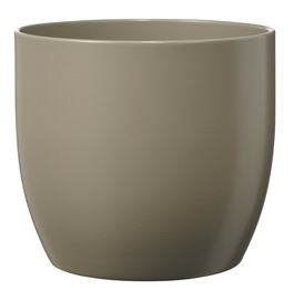 Цветочный горшок Soendgen Keramik 1010654, керамика, Ø 16 см, серый