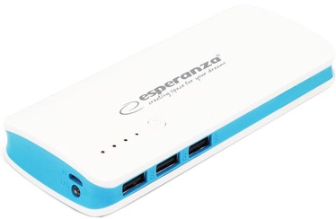 Išorinė baterija Esperanza Radium Blue, 8000 mAh