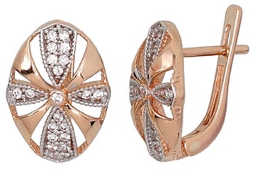 Diamond Sky Gold Earrings Prestige I