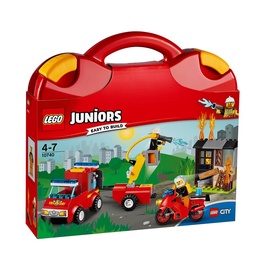 Konstruktors LEGO Juniors Fire Patrol Suitcase 10740 10740