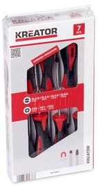 Kreator SL & PZ Screwdriver Set 7pcs