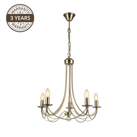 Lampa karināms Domoletti Mariana MD122-5, 300 W, E14