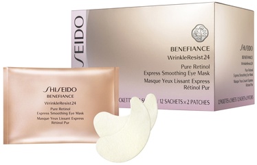 Shiseido Benefiance WrinkleResist24 Pure Retinol Express Smoothing Eye Mask 12pcs