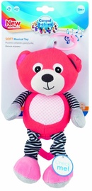 Canpol Babies Soft Musical Toy Bear Coral 68/053