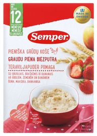 Semper Porridge From 12 Months 250g Strawberries And Apple