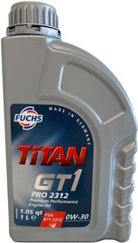 Motoreļļa Fuchs Titan GT1 Pro 2312 0W - 30, sintētiskais, vieglajam auto, 1 l