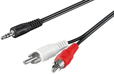 Провод Techly RCA x 2, Jack 3.5, 0.5 м