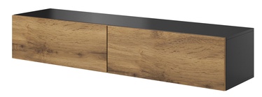 TV-laud Livo RTV 160W, pruun/must, 1600 mm x 400 mm x 300 mm