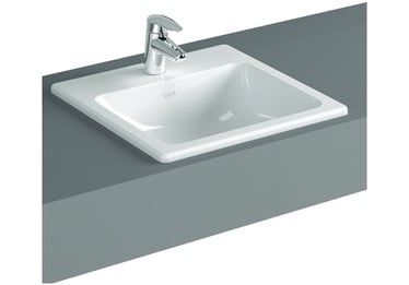 Раковина для ванной Vitra S20K, керамика, 500 мм x 450 мм x 170 мм
