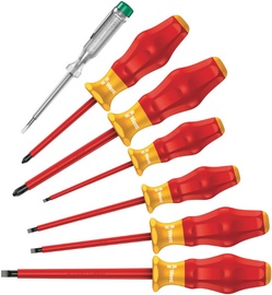 Наборы Wera Screwdriver Set Kraftform Comfort VDE 1160i