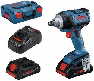 Аккумуляторный гаечный ключ Bosch GDS 18V-300 C ProCORE18V, 18 В, 4000 мАч