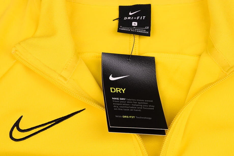 yellow nike dri fit