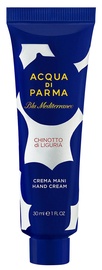 Rankų kremas Acqua Di Parma Blu Mediterraneo Chinotto Di Liguria, 30 ml