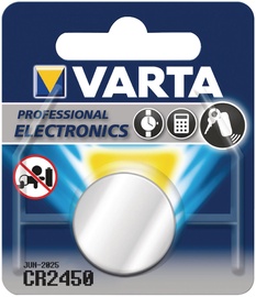 Elementai Varta, CR2450, 3 V