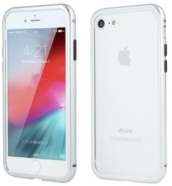 Mocco Double Side 360 Case For Apple iPhone 7/8 Transparent/Silver