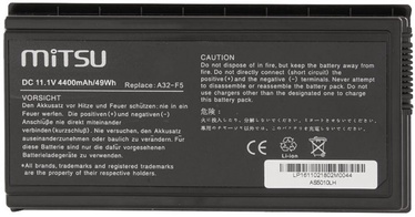 Аккумулятор для ноутбука Mitsu, 4.4 Ач, Li-Ion