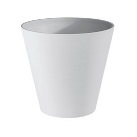 Puķu pods Teraplast Re-Pot, balta, Ø 160 mm