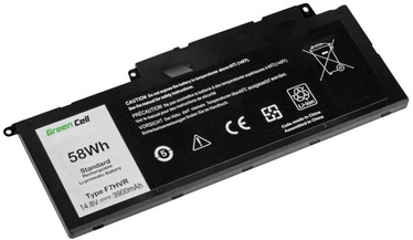 Klēpjdatoru akumulators Green Cell F7HVR Laptop Battery For Dell